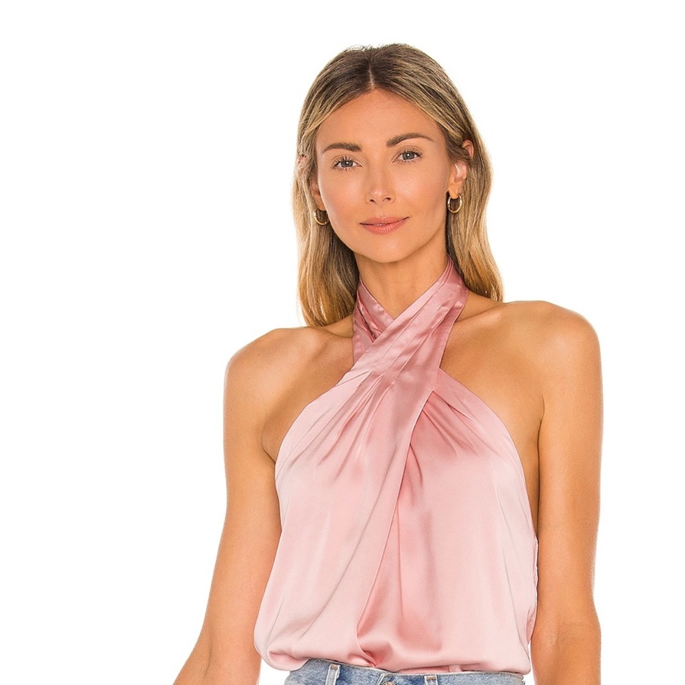 Amerie Pleated Halter Top